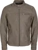 Kurtka ze sztucznej skóry biker bomber jacket JJEROCKY Podgląd zdjęcia produktu 1