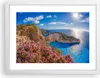 Gerahmtes Poster - Weißer Rahmen - Meer Sommer Blume - Produktbild-Vorschau 1