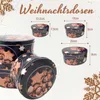 Keksdosen Weihnachten 3teilig Dosen Set Weihnachts Keksdose Produktbild-Vorschau 3