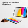 Accezz Skórzane etui z klapką iPad 11 (2025) 11 cali A16 / Podgląd zdjęcia produktu 4