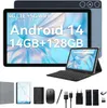 2024 Neueste Android 14 Tablet 10 Zoll, 4G LTE Tablets 2 Produktbild-Vorschau 1