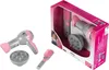 Klein Braun Spielzeug Föhn mit Bürste und Diffusor - rosa Produktbild-Vorschau 3