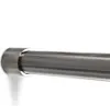 A close-up view of a metal rod with a mounting bracket, likely a closet rod or curtain rod, against a white background. Produktbild-Vorschau