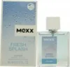A bottle of Mexx Fresh Splash Woman Eau de Toilette and its packaging are displayed against a white background. Produktbild-Vorschau