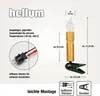 Lichterkette Weihnachtsbaum LED Filament mit Flammeneffekt Produktbild-Vorschau 3