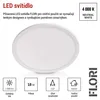 LED přisazené svítidlo FLORI kruhové, bílé, 18W, neutrální bílá Anteprima dell’immagine prodotto