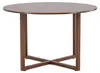 Durango eetkamertafel Ø120cm walnootdecor. Productafbeelding-voorbeeld 1