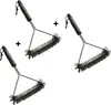 3x Grillbürste dreieckig 33 cm dreiseitige Reinigungsbürste Produktbild-Vorschau 1