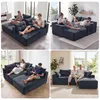 GLP Modulares Ecksofa 256 cm aus Cord, 4-Sitzer mit Produktbild-Vorschau 2