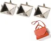 100pcs quadrato piramide punk rivetti 4 artigli borchie in Anteprima dell’immagine prodotto 4