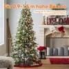 SALCAR 1,5m Weihnachtsbaum Lichterkette mit Ring und 8 Produktbild-Vorschau 5