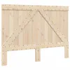 The Living Store Massivholzbett mit Kopfteil 140x200 cm Produktbild-Vorschau 6