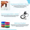 Fleau Kids 3D Stift Starter Pack Blau L - 36m Filament - 12 Produktbild-Vorschau 4