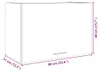 vidaXL Armadio a muro Lyon Sonoma rovere 60x31x40 cm Anteprima dell’immagine prodotto 8