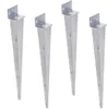 Set Einschlag-Bodenhülse L 40 x 500 mm Pfostenträger Produktbild-Vorschau 1