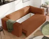 A modern living room with a modular sofa and a rug. Produktbild-Vorschau