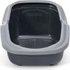 A clean, studio shot of an open litter box. Produktbild-Vorschau