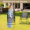 Yaheetech 4er Set Gartenstuhl klappbarer Terrassenstuhl mit Produktbild-Vorschau 9