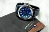 A watch is placed on a wallet. Produktbild-Vorschau