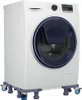 vidaXL wasmachineonderstel, grijs, 67 x 67 x 12 cm, Productafbeelding-voorbeeld 3