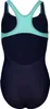 Arena DIM LIGHT SWIMSUIT Girls BLACK-ARTIC LIME 140 Produktbild-Vorschau 6