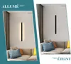 ZMH led wall light lampada da parete per interni nero Anteprima dell’immagine prodotto 11