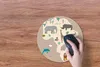 MuchoWow® Mauspad Mousepad Tiere - Weltkarte - Kinder - Produktbild-Vorschau 3