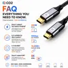 KABEL CO2 USB-C, snelladen, Thunderbolt 4, 40 Gbps, 240W, Productafbeelding-voorbeeld 24
