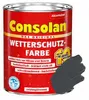 Consolan Wetterschutzfarbe 2,5 L schiefer 207 Farbe Produktbild-Vorschau 4