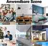 TWOLIIN Roomdivider, 275 x 180 cm, vrijstaand, 3-delig, Productafbeelding-voorbeeld 6