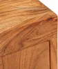 vidaXL Nachttisch Braun 35 x 33 x 48 cm Massivholz Akazie Produktbild-Vorschau 6