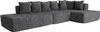Sofa-Garnitur HWC-Q28, L-Sofa Couch Loungesofa, Stoff Produktbild-Vorschau 19