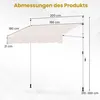 Rozsuwana markiza balkonowa, bez wiercenia, odporna na Podgląd zdjęcia produktu 2