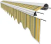 Leudus Markisenstoff mit Volant für 5x3,5m Markisen Produktbild-Vorschau 1