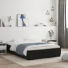 The Living Store Bettgestell mit Schubladen Schwarz 120x190 Produktbild-Vorschau 2