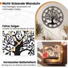 COSTWAY Grande horloge murale en métal, 68 cm Horloge Voir les images du produit 6