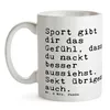 Mr. & Mrs. Panda Tasse Sport gibt dir das... - Weiß - Produktbild-Vorschau 3