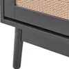 BELIANI Halbhoher Schuhschrank Schwarz Faserplatte mit 4 Produktbild-Vorschau 8
