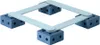 MODU Balance Track, Balance Board, Blau, 80 kg, Schaum, Produktbild-Vorschau 1