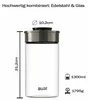 BURI Vorratsglas Vakuumglas 3er Set 1300ml | Vorratsdosen Produktbild-Vorschau 4