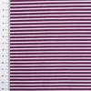 Baumwollstoff Meterware Popeline Streifen lila weiß 150cm Produktbild-Vorschau 4