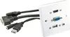 LINDY Wanddose VGA/HDMI/USB/3.5mm Stereo Produktbild-Vorschau 1