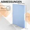 ACROPAQ - 12 x Ringbuch A4 - Ordner schmal, Pastell, Mit 2 Produktbild-Vorschau 6
