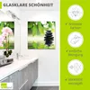 ARTland Glasbild Zen Steinpyramide auf Wasseroberfläche Produktbild-Vorschau 2