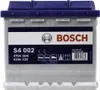 A car battery with brand and model information. Produktbild-Vorschau