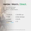 LED Line LED Spot PAR16 GU10 Mat - 3W 240lm 3000K - Warmwit Productafbeelding-voorbeeld 3