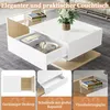 STILVORA Couchtische Hochglanz Satztisch mit LED-Licht, Produktbild-Vorschau 6