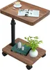 Beistelltisch mit Rollen, Beistelltisch C Form, 360° Produktbild-Vorschau 1