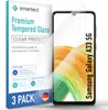 3x Schutzglas Panzerfolie Klar für Samsung Galaxy A33 5G Produktbild-Vorschau 1