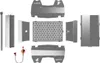 Skotti SK100, 2100 W, Grill, Holzkohle + Erdgas, 1 Zone(n), Produktbild-Vorschau 12